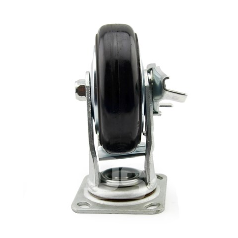 DS34系列 鐵芯橡膠 中重型 工業(yè)物流 邊剎腳輪(載重量:115~150kg) DS34系列 鐵芯橡膠 中重型 工業(yè)物流 邊剎腳輪(載重量:115~150kg)