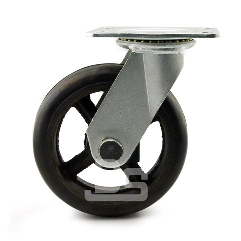 DS42系列 鐵芯橡膠 重型 轉(zhuǎn)向腳輪(載重量:220~320kg) DS42系列 鐵芯橡膠 重型 轉(zhuǎn)向腳輪(載重量:220~320kg)
