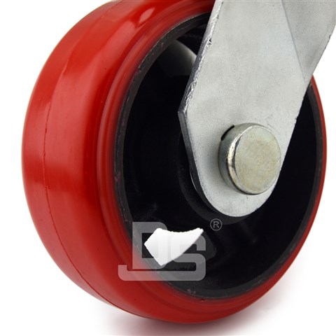 DS42系列 鐵芯聚氨酯 重型 轉(zhuǎn)向腳輪(載重量:450~650kg) DS42系列 鐵芯聚氨酯 重型 轉(zhuǎn)向腳輪(載重量:450~650kg)