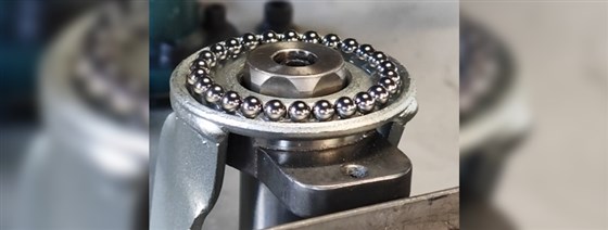 大世重型腳輪鉚合車間