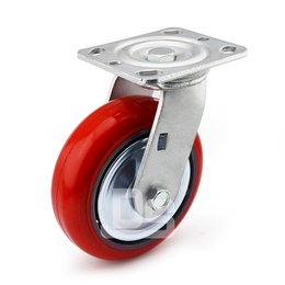 DS40系列 鐵芯聚氨酯 重型 工業(yè)物流 轉(zhuǎn)向腳輪(載重量:320~400kg)