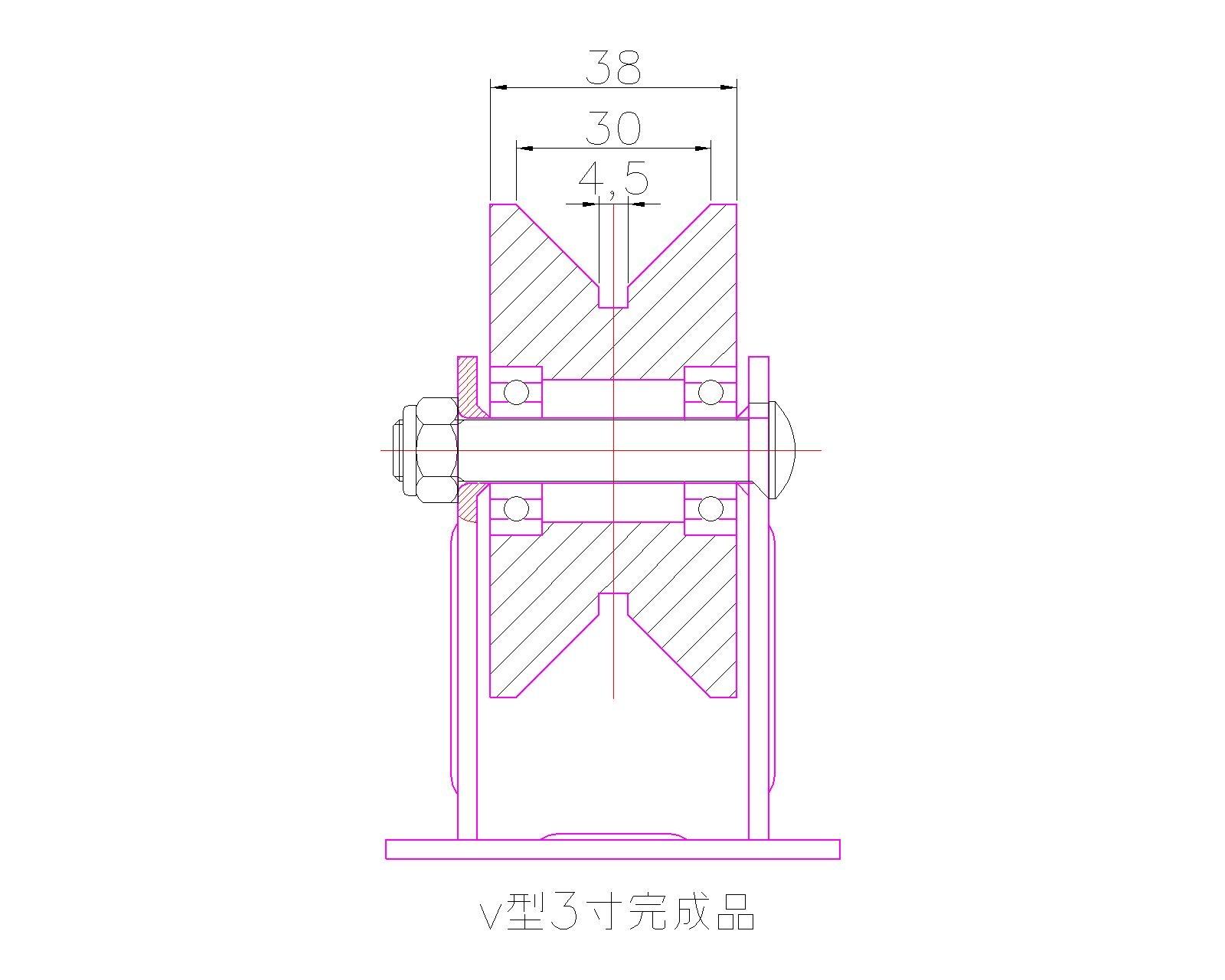 大世腳輪3寸U型輪 大世腳輪3寸U型輪