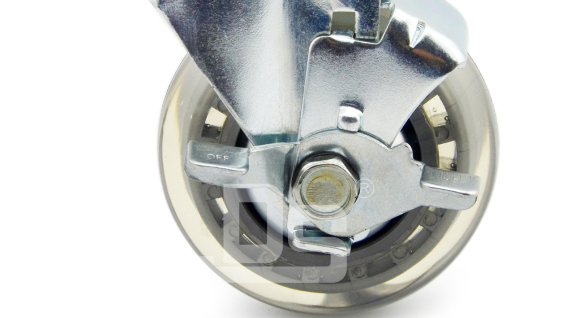 大世腳輪水晶輪，透明聚氨酯腳輪