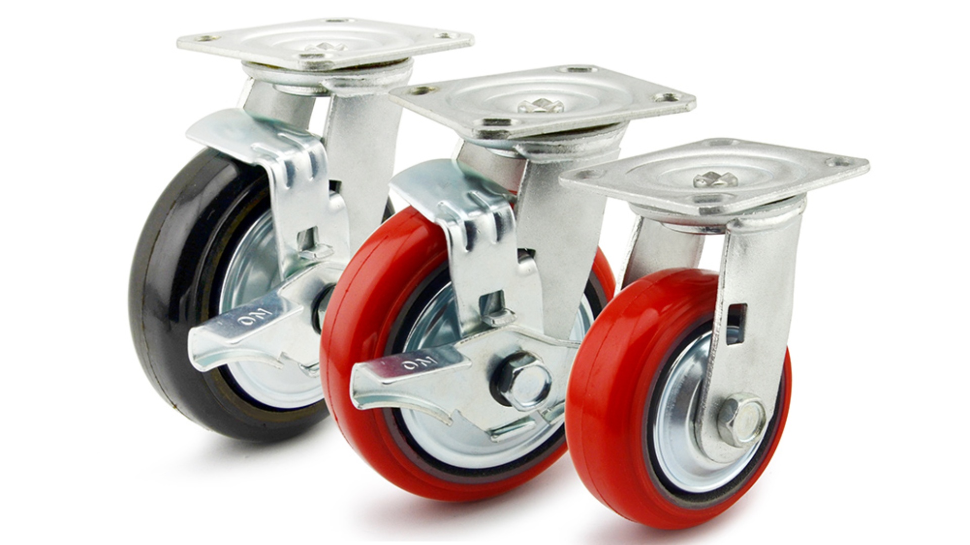 輕型注塑腳輪，聚氨酯材質(zhì)打造，穩(wěn)固耐用