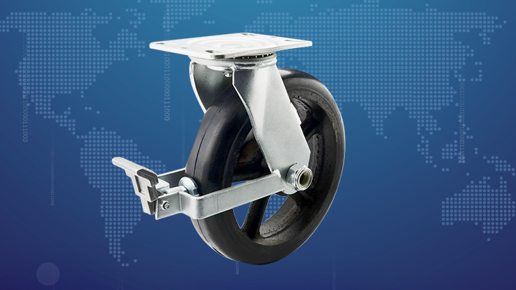 腳輪剎車:穩(wěn)定與安全的關鍵 腳輪剎車:穩(wěn)定與安全的關鍵