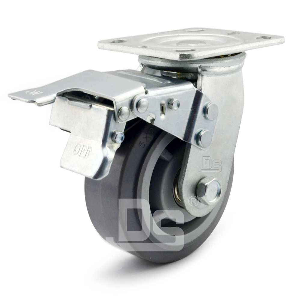 DS40系列 TPE塑料芯靜音 S.SWB 萬(wàn)向帶前剎 (3) DS40系列 TPE塑料芯靜音 S.SWB 萬(wàn)向帶前剎 (3)